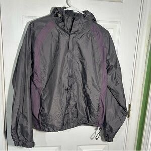 Coleman Inlet Nylon Jacket Raincoat Defense Coat Womens Size S/M Windbreaker